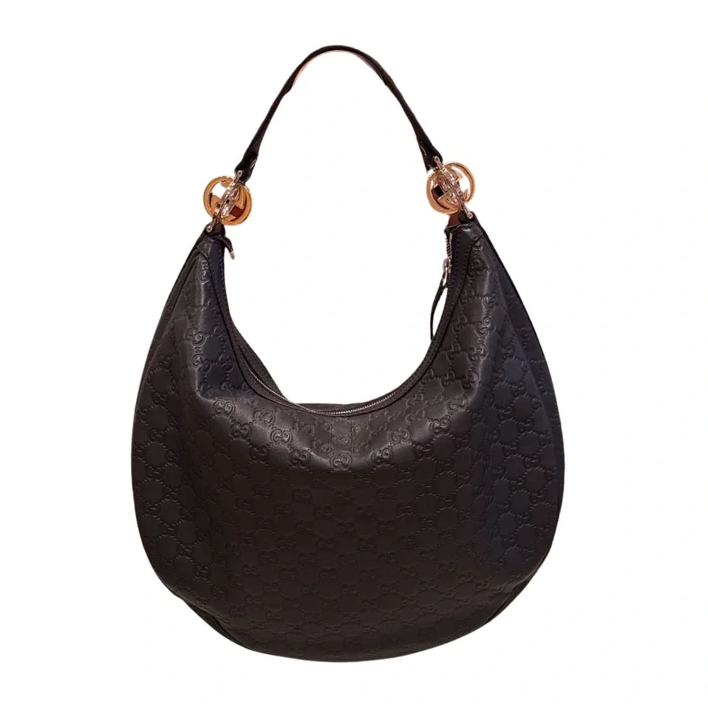 GUCCI Guccissima GG Twin Hobo